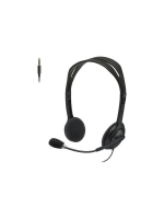 Logitech H111 Wired Headset, Stereo Headphones with Noise-Cancelling Microphone, 3.5 mm Audio Jack, Black - Image 2