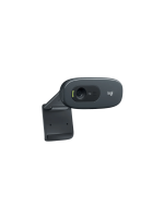 Logitech C270 HD Webcam With 720p/30fps, HD Wide Field of View, Light Correction, Universal Clip, USB-A, Windows Mac ChromeOS, Switch 2 Compatible - Image 3