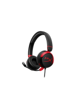 HyperX Cloud Mini Wired Gaming Headset, BLACK & RED