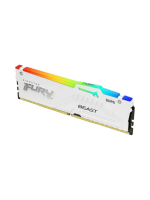 Kingston FURY Beast 16GB DDR5, 6000MT/s, CL30, 1.4V Memory RGB, WHITE