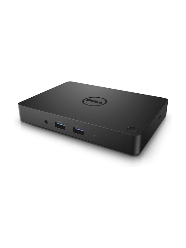 180 Dell WD15 Monitor Dock 4K with 180W Adapter, USB-C, (450-AEUO, 7FJ4J, 4W2HW), Dual Display - Image 1