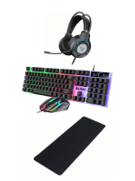 OFFER COMBO BAJEAL (T350Wired Mechanical Gaming Keyboard Mouse Combos, G18 7.1 Gaming Headset, BAJEAL 800X300X3mm BLACK MOUSEPAD)