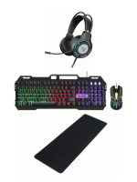 OFFER COMBO BAJEAL (T450 Wired Mechanical Gaming Keyboard Mouse Combos, G18 7.1 Gaming Headset, BAJEAL 800X300X3mm BLACK MOUSEPAD)