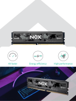 Apacer NOX 16GB DDR5 RAM, 6000MHz, CL38, BLACK  - Image 2