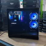 GAMING DESKTOP CPU Intel Core™ I5-12400F, 16GB DDR5 5600MHZ, Motherboard Esonic B760M DDR5, 512GB SSD, Darkair, GPU RTX 3060 12GB (Used 2 Week Warranty), Thermaltake PSU 650W, CASE DarkFlash DS900M With 3xARGB FANS, BLACK