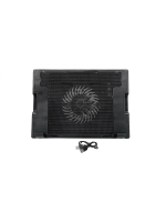 Adjustable Laptop Cooling Pad with One Fans