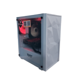 GAMING DESKTOP CPU AMD Ryzen 5 1600X, 16GB DDR4, Motherboard MSI A320M PRO-VH PLUS, 256GB SSD, GPU 1060 6GB Used, 600W PSU, WHITE