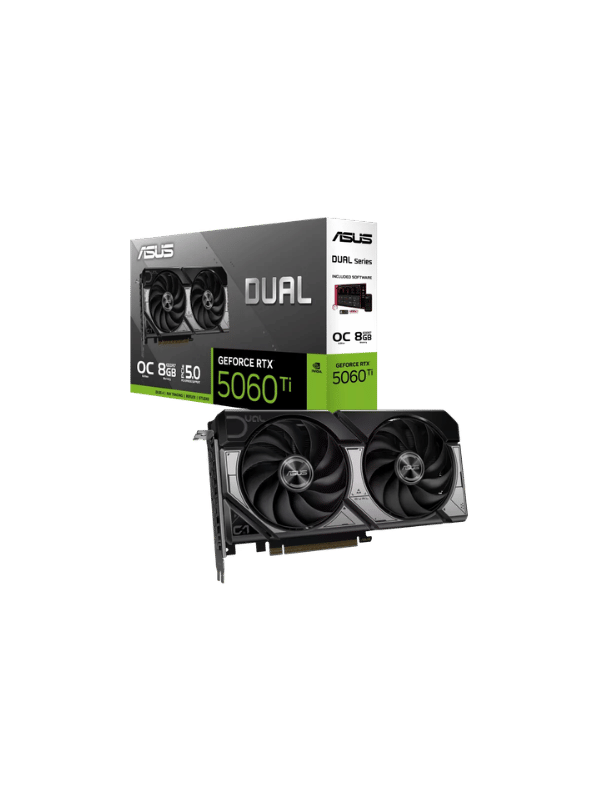 18 ASUS Dual GeForce RTX™ 5060 Ti 8GB GDDR7 OC Edition - Image 1