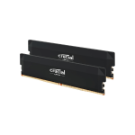 Crucial Pro DDR5 32GB Kit (16GBx2) UDIMM, 6000MT/s, CL 36-38-38-80, 1.35V, OC Gaming Memory Black