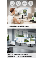 ViewSonic VX27G58-2K 27'' Ergonomic Adjustability Monitor, 210Hz, IPS, 2560x1440p Pixels, 16:9 Aspect Ratio, W-LED, RJ45, HDMI, 3-Port USB, DisplayPort  - Image 10