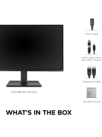 ViewSonic VX27G58-2K 27'' Ergonomic Adjustability Monitor, 210Hz, IPS, 2560x1440p Pixels, 16:9 Aspect Ratio, W-LED, RJ45, HDMI, 3-Port USB, DisplayPort  - Image 11