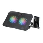 Fantech Laptop Cooler NC14 Height adjustable with phone holder