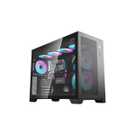 DarkFlash DS5000 ATX PC Case, BLACK