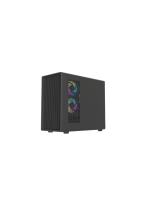 DarkFlash DB460M M-ATX PC Case, BLACK - Image 2