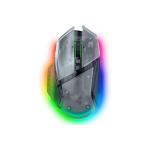 Razer Basilisk V3 Pro 35K Phantom White Edition, Fully Customisable Wireless Ergonomic RGB Gaming Mouse