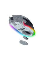 Razer Basilisk V3 Pro 35K Phantom White Edition, Fully Customisable Wireless Ergonomic RGB Gaming Mouse - Image 3