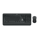 LOGITECH MK540 ADVANCED WIRELESS COMBO BLACK