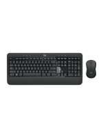 LOGITECH MK540 ADVANCED WIRELESS COMBO BLACK
