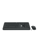 LOGITECH MK540 ADVANCED WIRELESS COMBO BLACK - Image 2