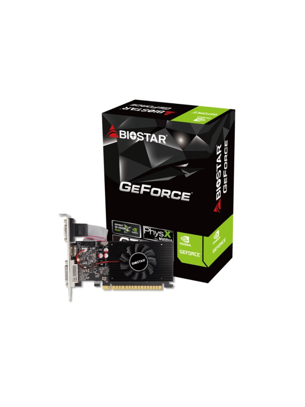 149-1 BIOSTAR GeForce G210 1GB 64BIT DDR3 GPU - Image 1