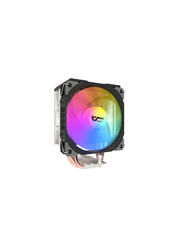 15-8 Darkflash U400 Air CPU Cooler, BLACK - Image 1