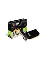 MSI NVIDIA GeForce GT 710 2GB GDDR3 Graphics Card