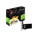 MSI NVIDIA GeForce GT 710 2GD3H 4HDMI  2GB GDDR3 Graphics Card