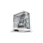 DarkFlash DY470 ATX PC Case, WHITE