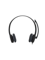 Logitech Headset H151 Wired Headset with Mic, Analog Stereo Headphones with Rotating Noise-Cancelling Microphone, 3.5 mm Audio Jack, in-Line Controls, Black - Image 2