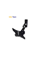 MICRON Wall mount LCD TV wall mount VESA 200x200mm steel TV bracket 14"-32" Inch Monitor - Image 2