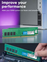 CRUCIAL 8GB 3200MHz UDIMM DDR4 Desktop - Image 2