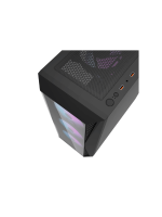 DarkFlash DK352 Plus ATX PC Case, With 4 ARGB Fans, BLACK - Image 9