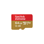 SanDisk 64GB Extreme microSDXC™ UHS-I CARD, Up to 190MB/s