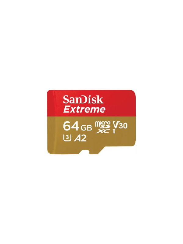216-1 SanDisk 64GB Extreme microSDXC™ UHS-I CARD, Up to 190MB/s - Image 1