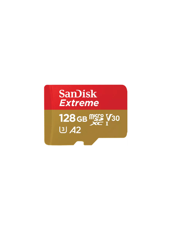 217 SanDisk 128GB Extreme microSDXC™ UHS-I CARD, Up to 190MB/s - Image 1