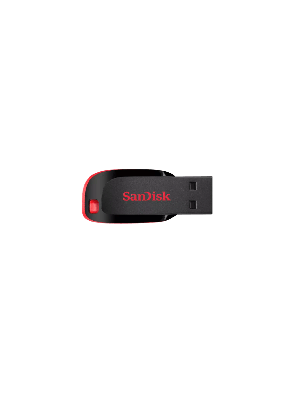 225 SanDisk 128GB Cruzer Blade USB Flash Drive - Image 1