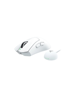 Razer DeathAdder V4 Pro Wireless Gaming Mouse: 56g Lightweight, 8000Hz Polling Rate, Optical Switches Gen-4, Focus Pro 45K Sensor Gen-2, WHITE EDITION - Image 2
