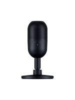 Razer Seiren V3 Mini USB Microphone, Supercardioid Condenser Mic, Tap-to-Mute Sensor with LED Indicator, Shock Absorber, Ultra Compact, Works with OBS, Discord, Zoom, Teams, BLACK