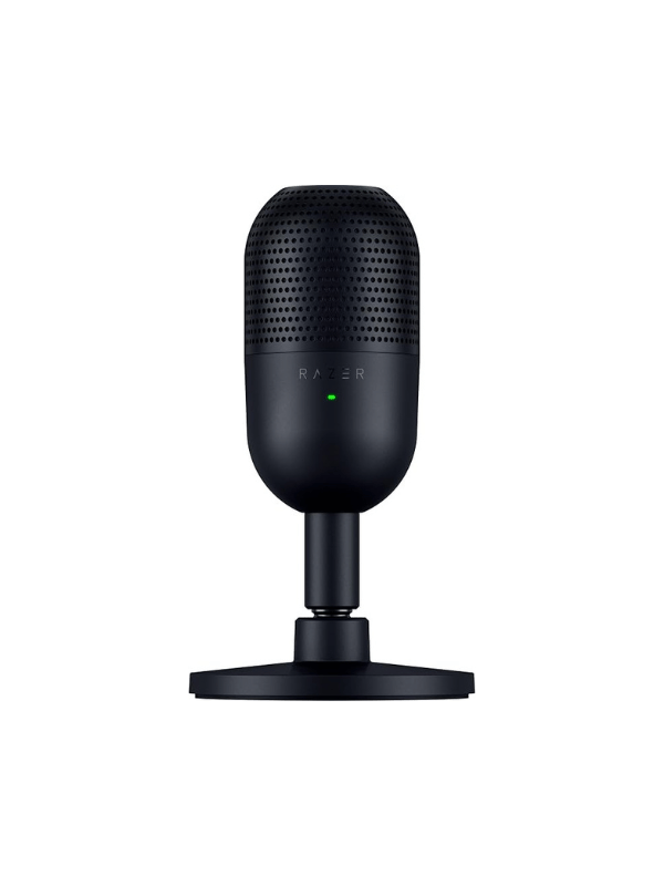 234 Razer Seiren V3 Mini USB Microphone, Supercardioid Condenser Mic, Tap-to-Mute Sensor with LED Indicator, Shock Absorber, Ultra Compact, Works with OBS, Discord, Zoom, Teams, BLACK - Image 1