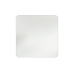MOUSEPAD GLASS LARGE, WHITE