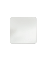 MOUSEPAD GLASS LARGE, WHITE