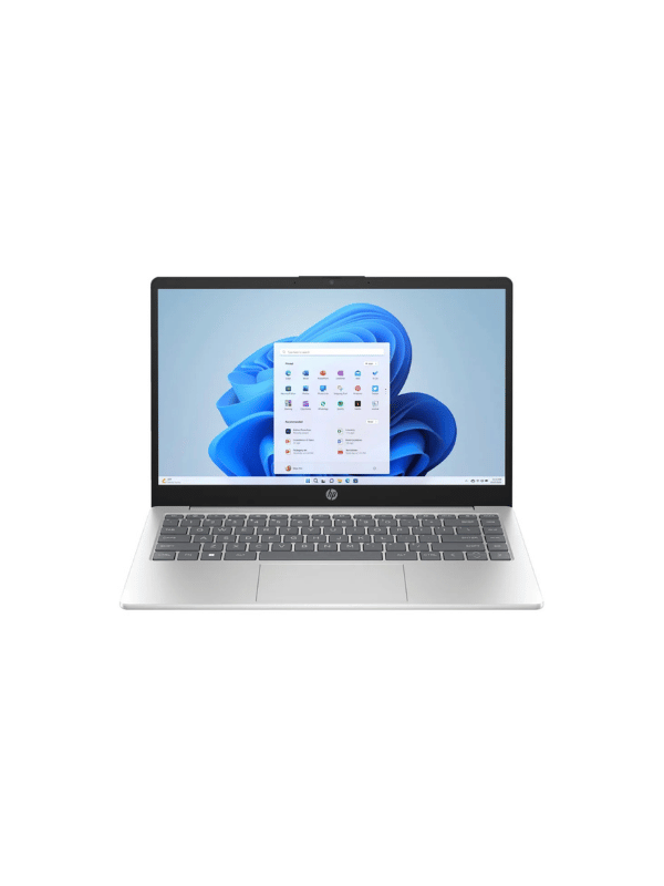 252 HP Laptop 14-EP0005NE (834W7EA), Intel Core i3-1315U, 16GB DDR4 RAM, 256GB SSD, Integrated Intel® UHD Graphics, 14 Inch FHD IPS Display, English Arabic Keyboard, Windows 11 Home, Natural Silver, USED - Image 1