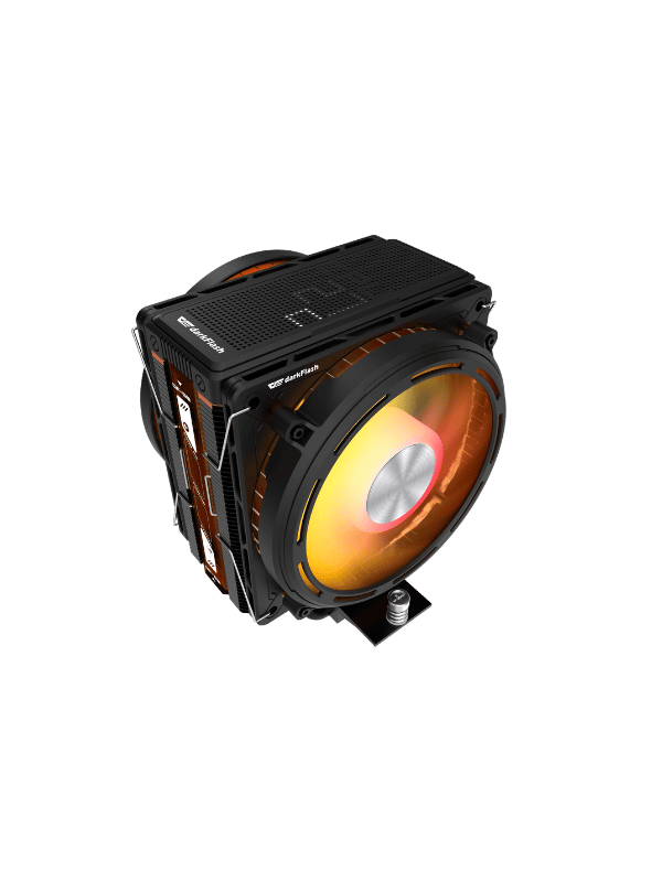 259 DarkFlash EXPLORE E400 PLUS Air CPU Cooler, BLACK - Image 1