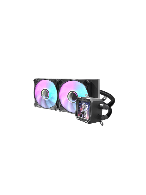 276 DarkFlash DV240S Liquid CPU Cooler, BLACK - Image 1
