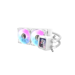 DarkFlash DV240S Liquid CPU Cooler, WHITE