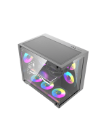 DarkFlash B275 Pro M-ATX PC Case, With 3 ARGB Fans DM20, BLACK - Image 7
