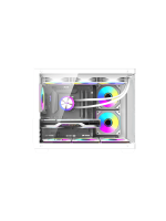 DarkFlash B275 Pro M-ATX PC Case, With 3 ARGB Fans DM20, WHITE - Image 2