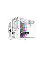 DarkFlash B275 Pro M-ATX PC Case, With 3 ARGB Fans DM20, WHITE - Image 6
