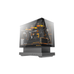 DarkFlash FLOATRON F1 M-ATX PC Case, BLACK