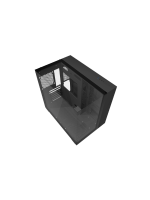 DarkFlash TH285 ATX PC Case, BLACK - Image 5